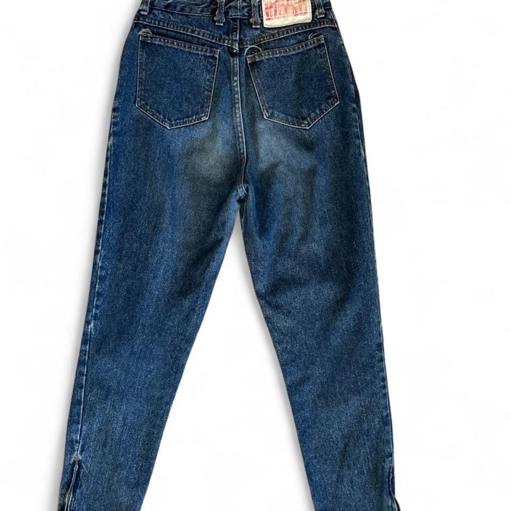 BONGO Women's High Rise Jeans - Dark Blue